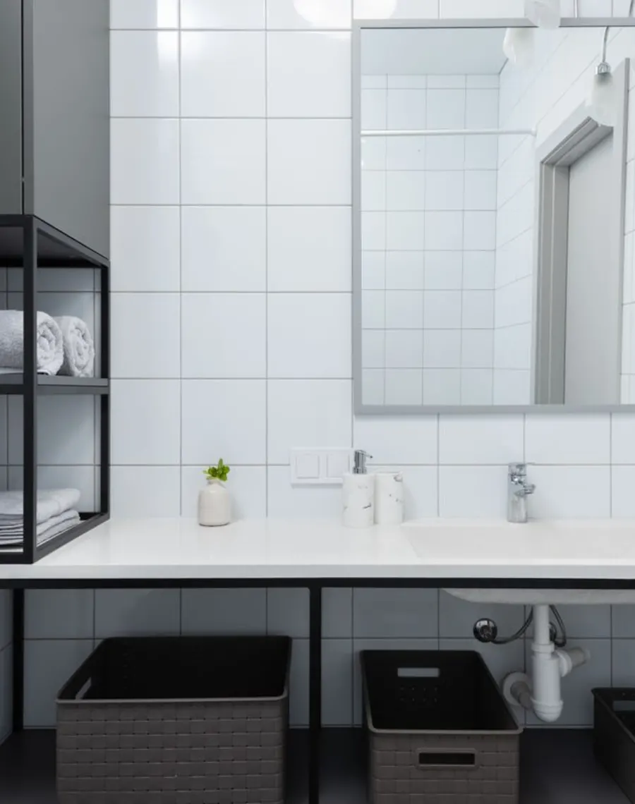 Interior kamar mandi modern